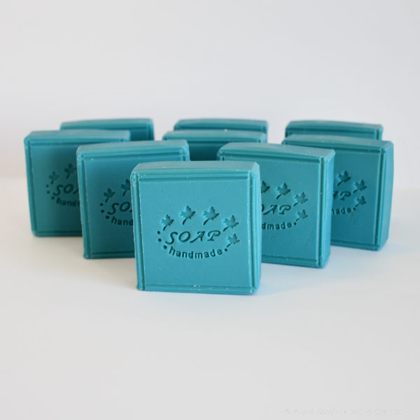 Savon bleu